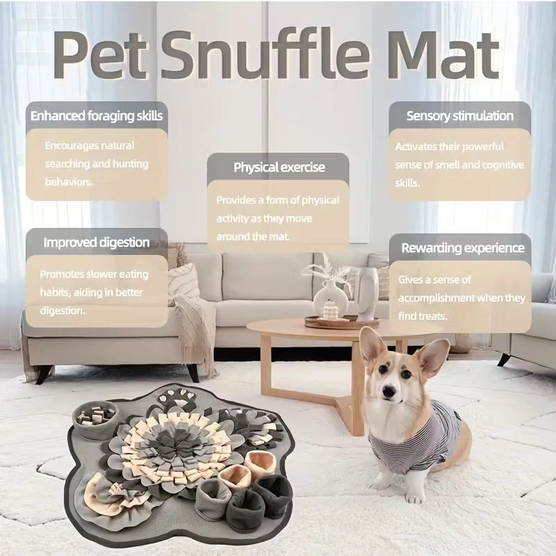 Dog Snuffle Mat for Treat Foraging