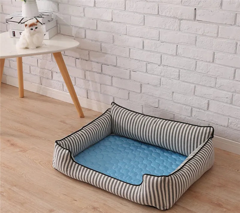 Washable Cooling Dog Mat for Summer Resting