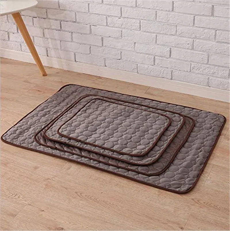 Washable Cooling Dog Mat for Summer Resting