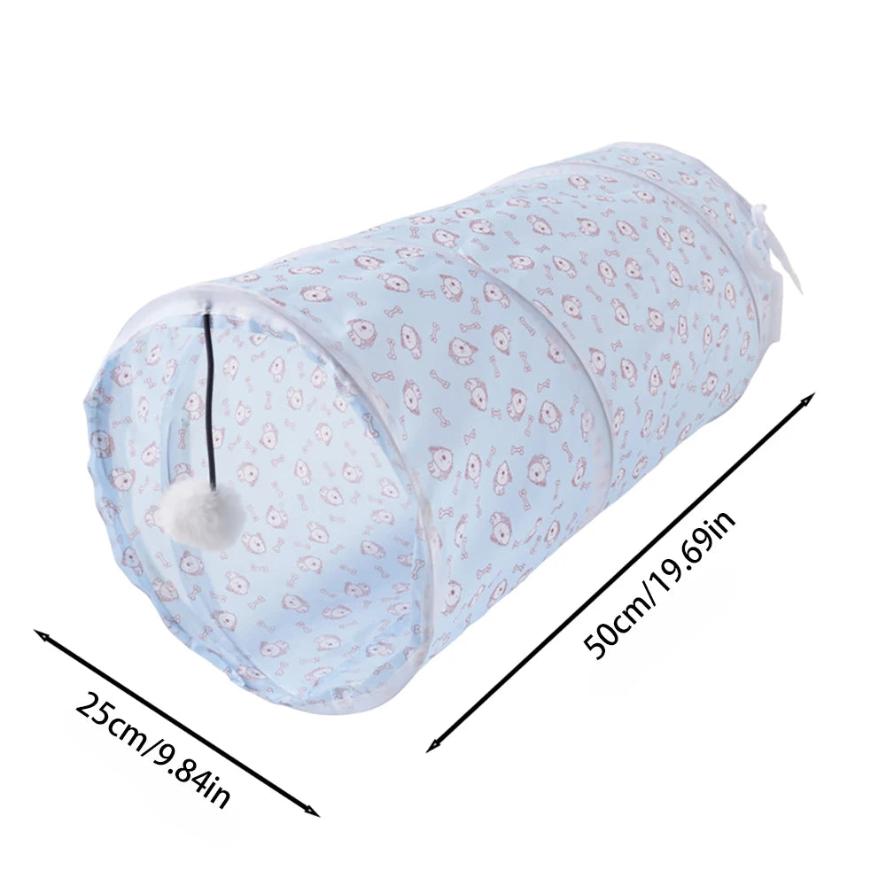 Collapsible Cat Tunnel for Indoor Play