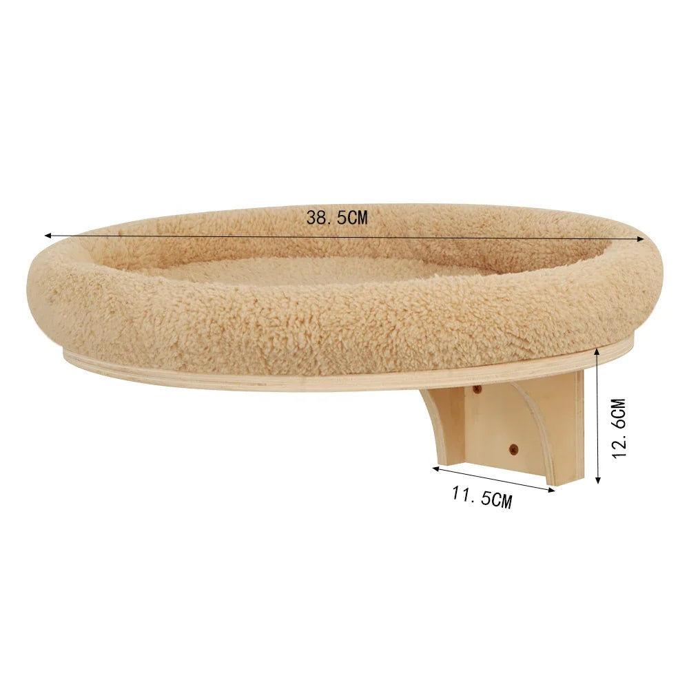 Wall-Mounted Cat Shelves & Climbing Furniture