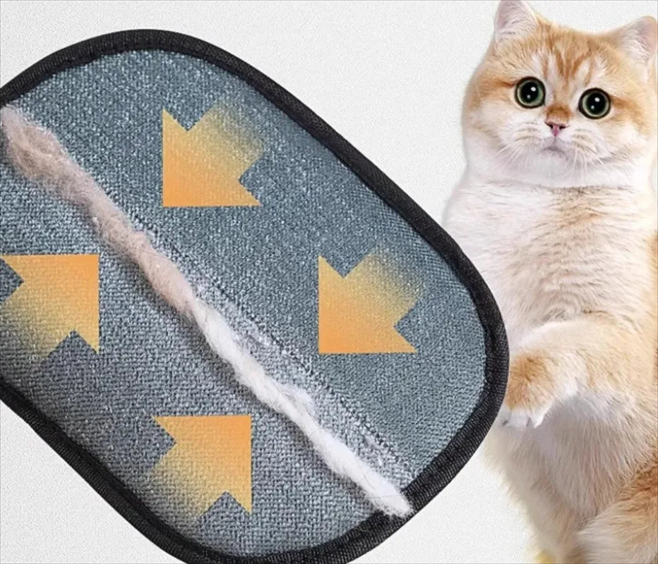 Pet Deshedding Glove for Dogs & Cats