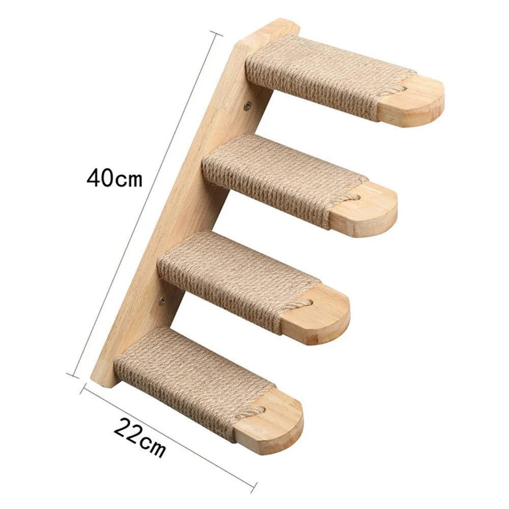 Wall-Mounted Cat Shelves & Climbing Furniture