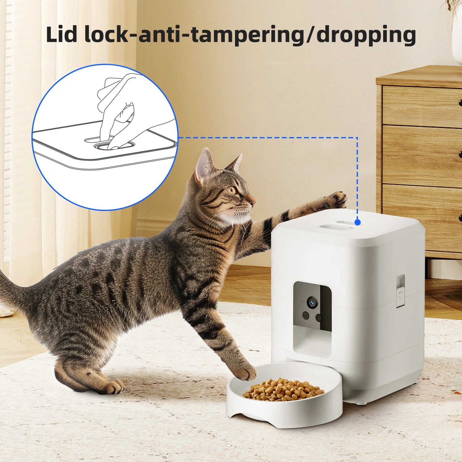 2L Smart Automatic Pet Feeder