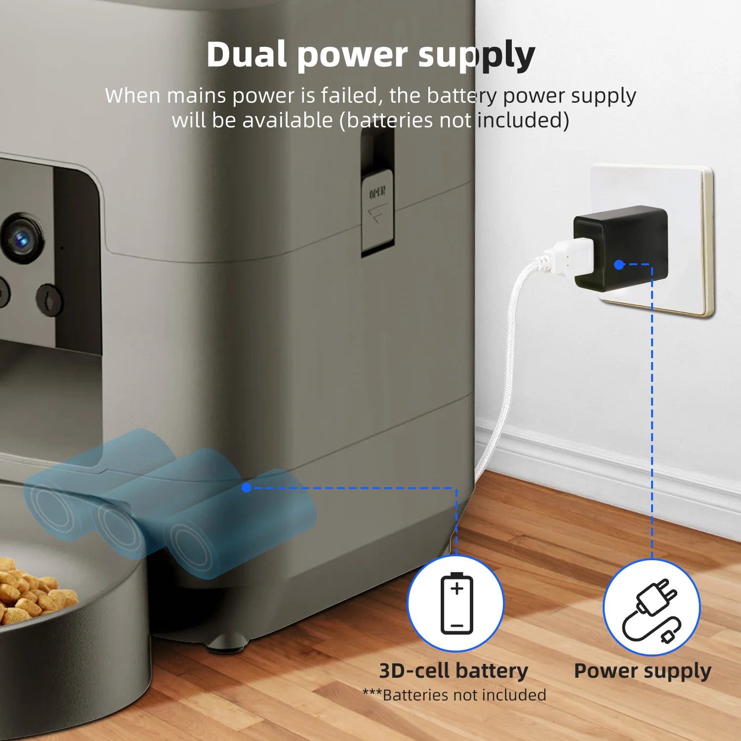 2L Smart Automatic Pet Feeder