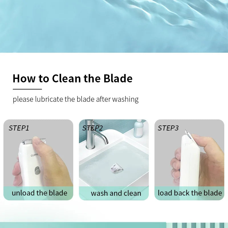 Cordless Dog Clippers with Guide Combs