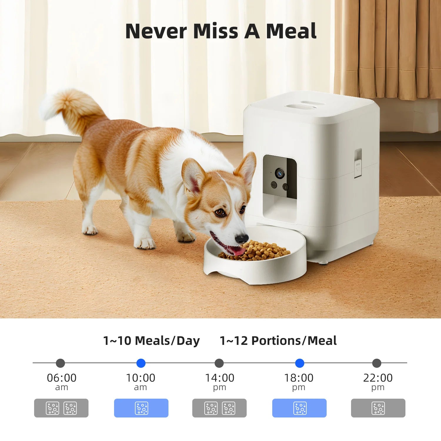 2L Smart Automatic Pet Feeder