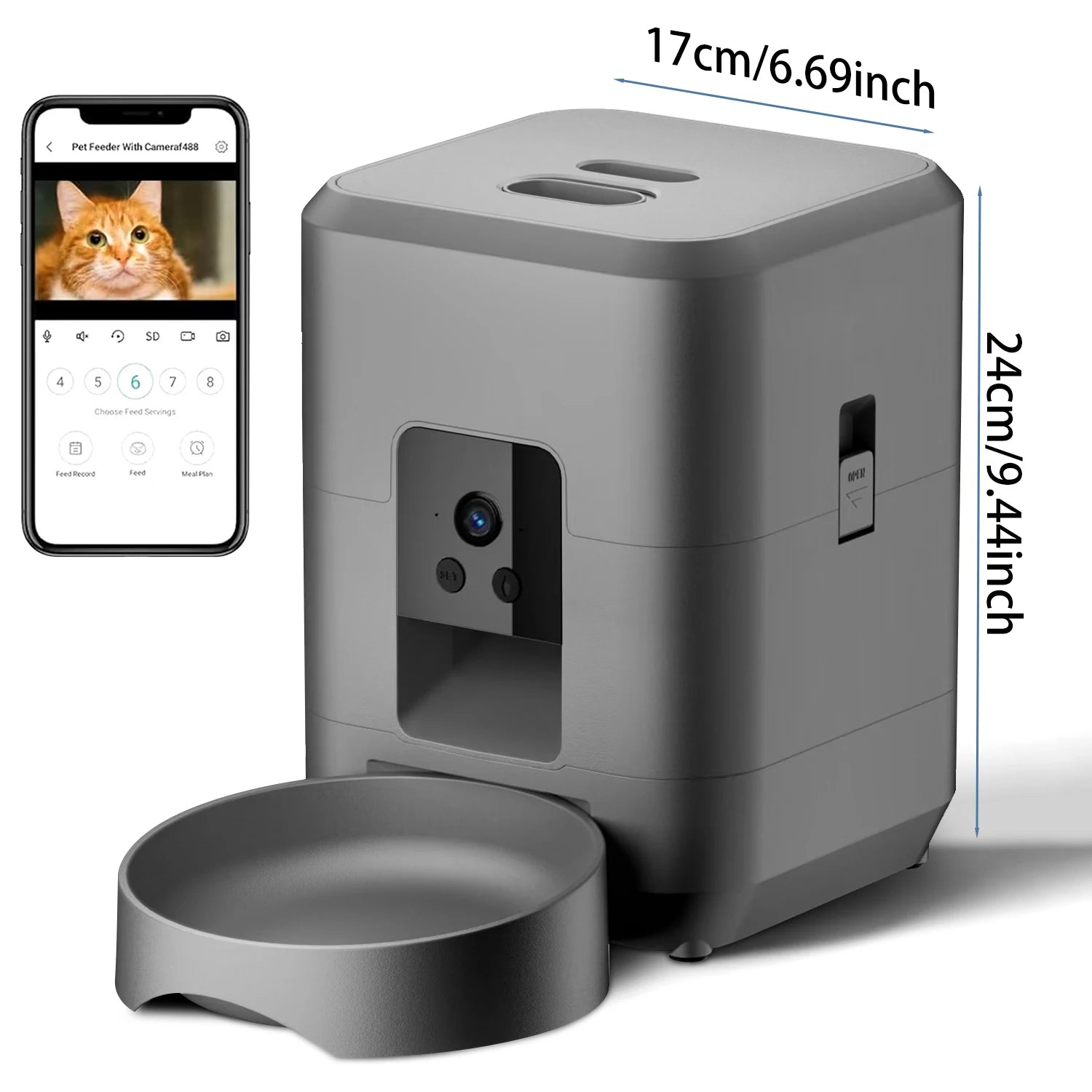 2L Smart Automatic Pet Feeder
