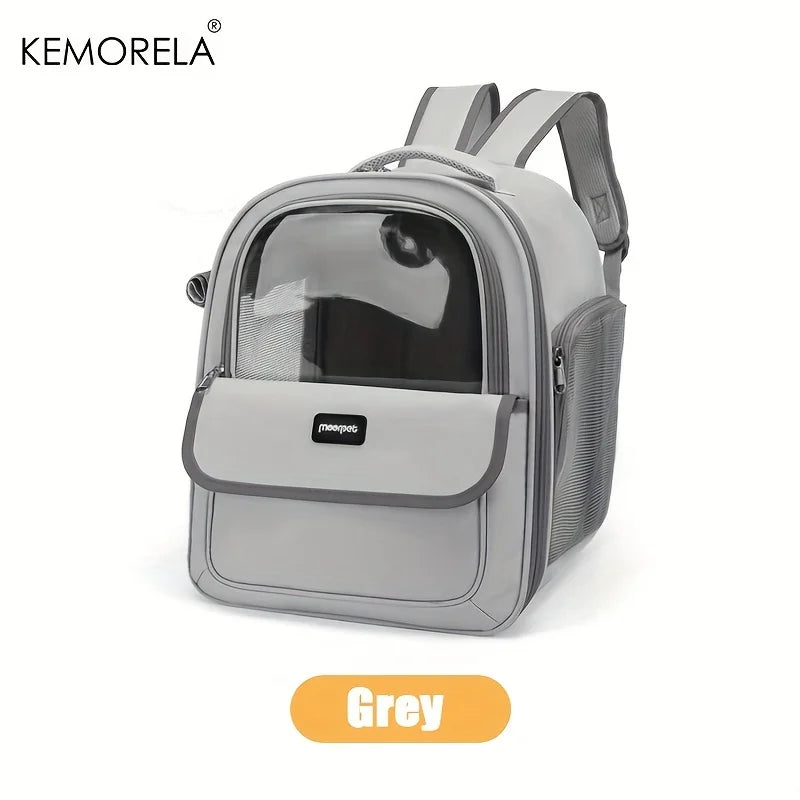 Mesh Pet Carrier Backpack for Cats & Small Dogs