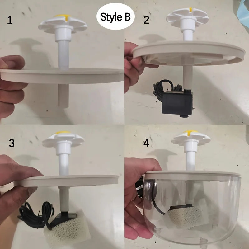 1L USB Cat Water Fountain
