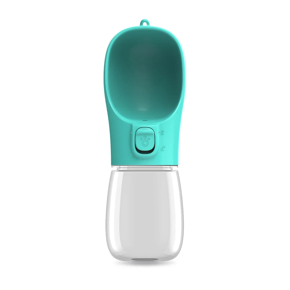Portable Dog Water Bottle with Drinking Tray