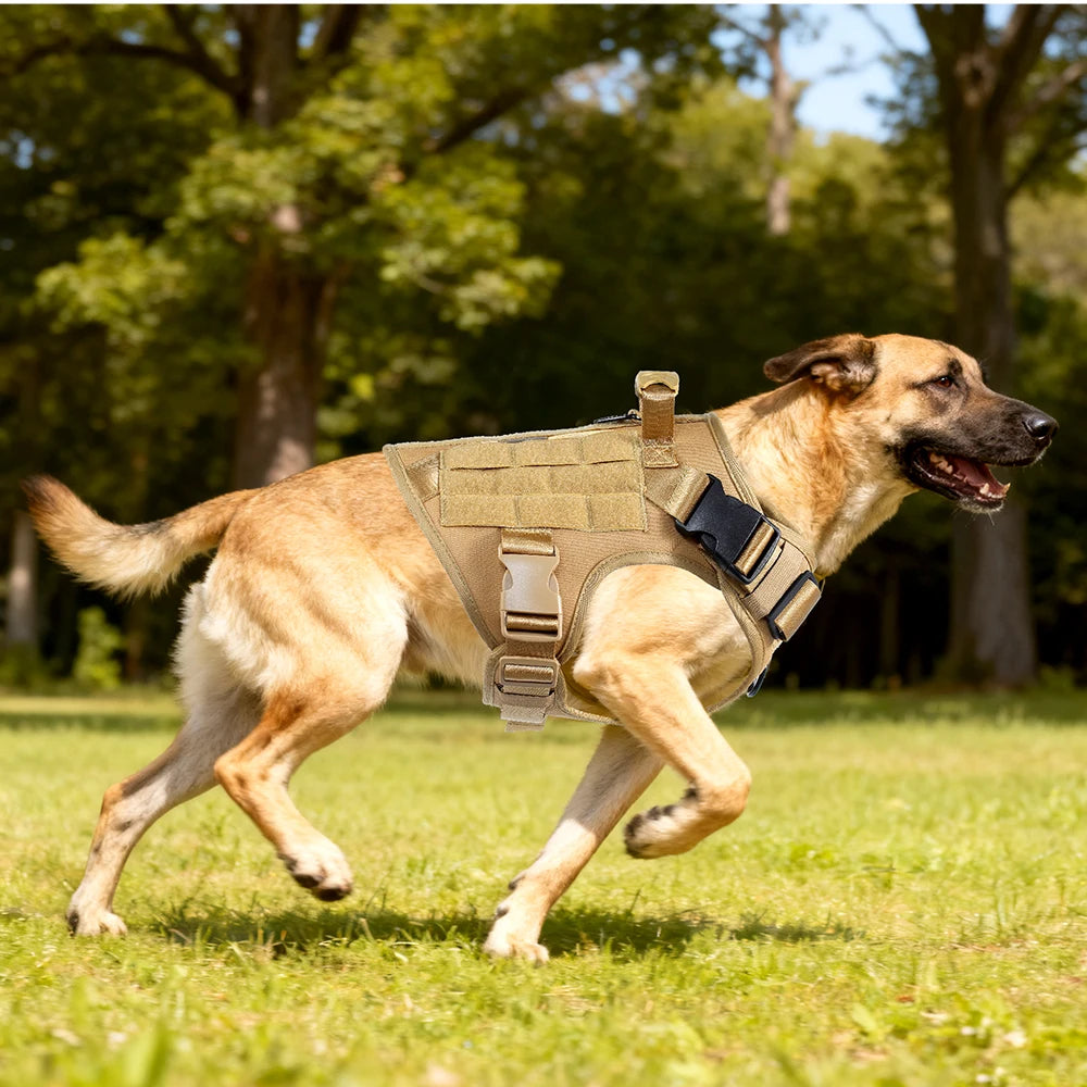 Tactical Dog Harness with Padded Handle