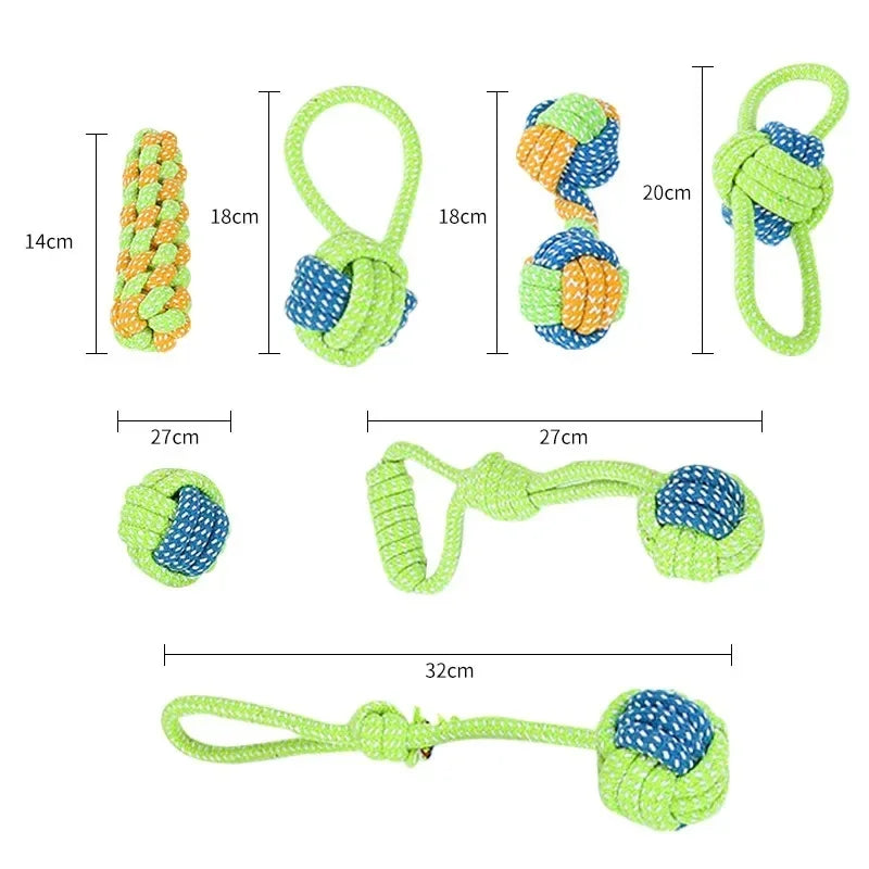 Dog Rope Toys for Tug & Supervised Play
