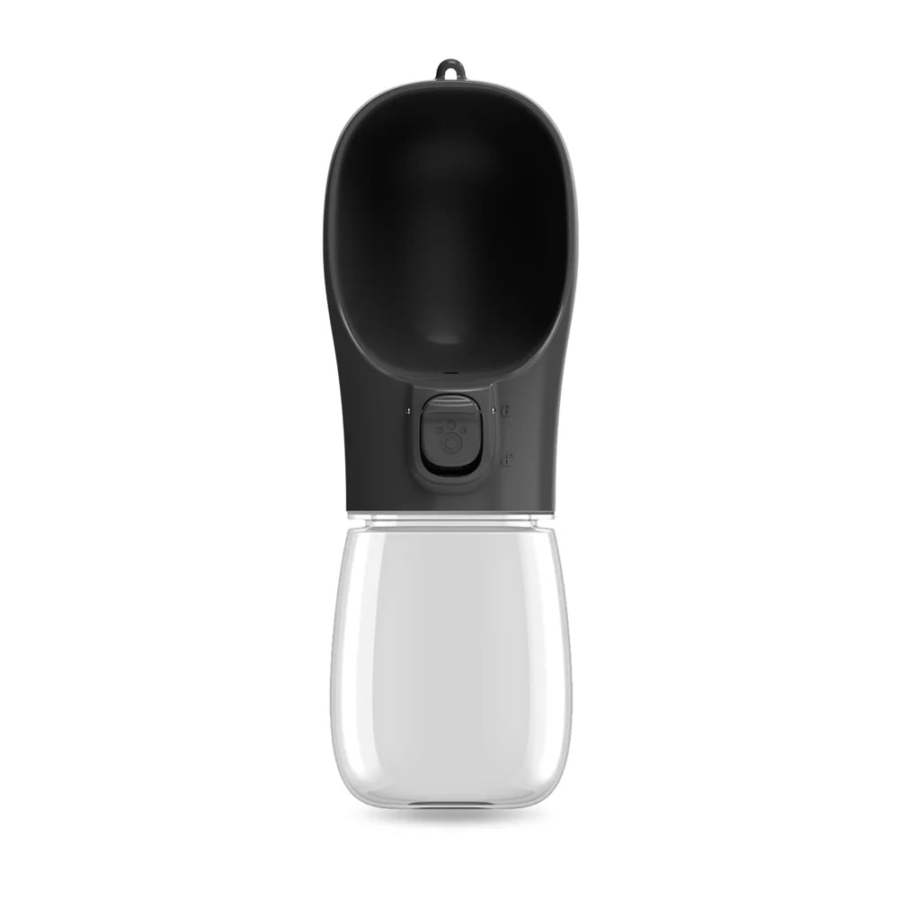 Portable Dog Water Bottle with Drinking Tray