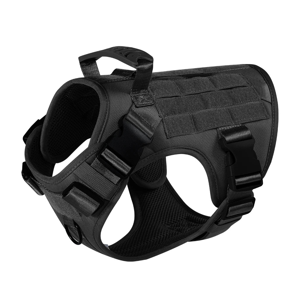 Tactical Dog Harness with Padded Handle