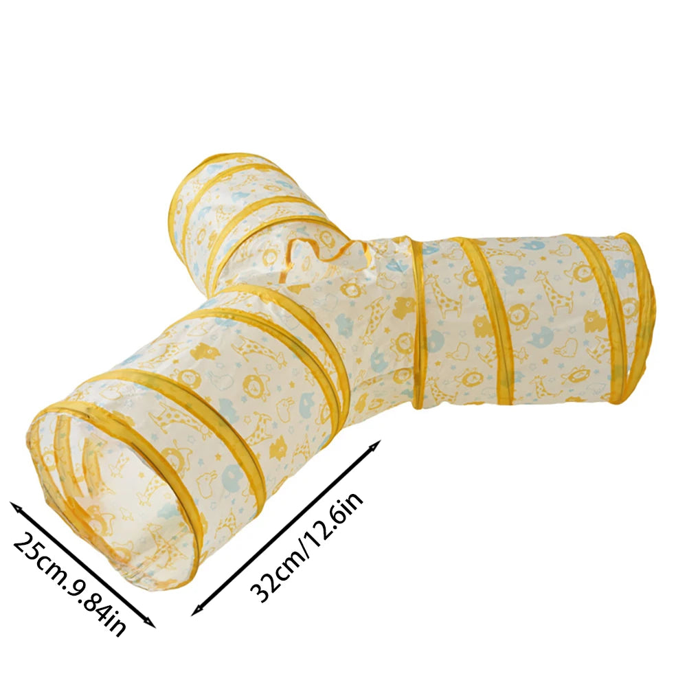 Collapsible Cat Tunnel for Indoor Play