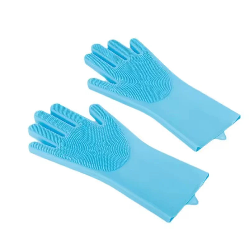 Silicone Pet Bathing Glove for Dogs & Cats