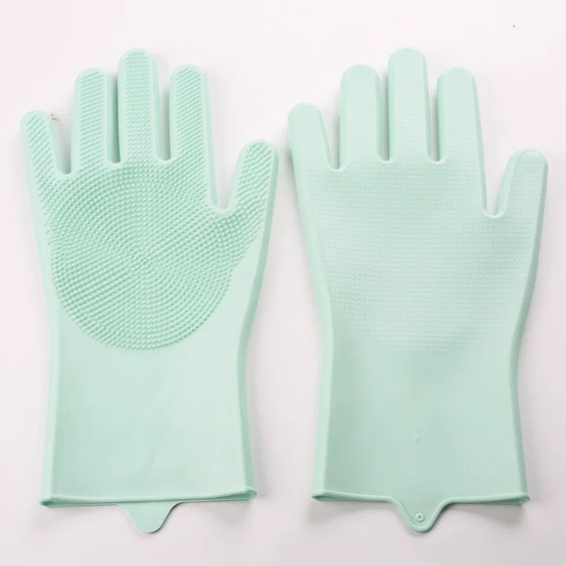 Silicone Pet Bathing Glove for Dogs & Cats
