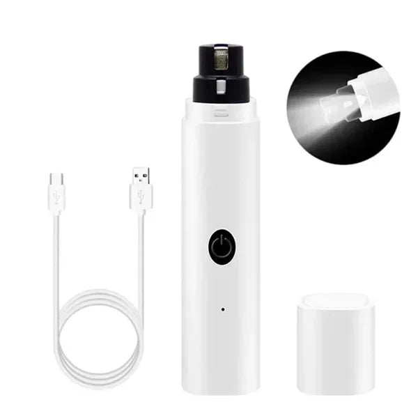 Rechargeable Pet Nail Grinder with LED Light