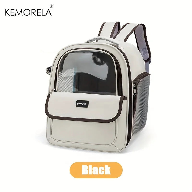 Mesh Pet Carrier Backpack for Cats & Small Dogs