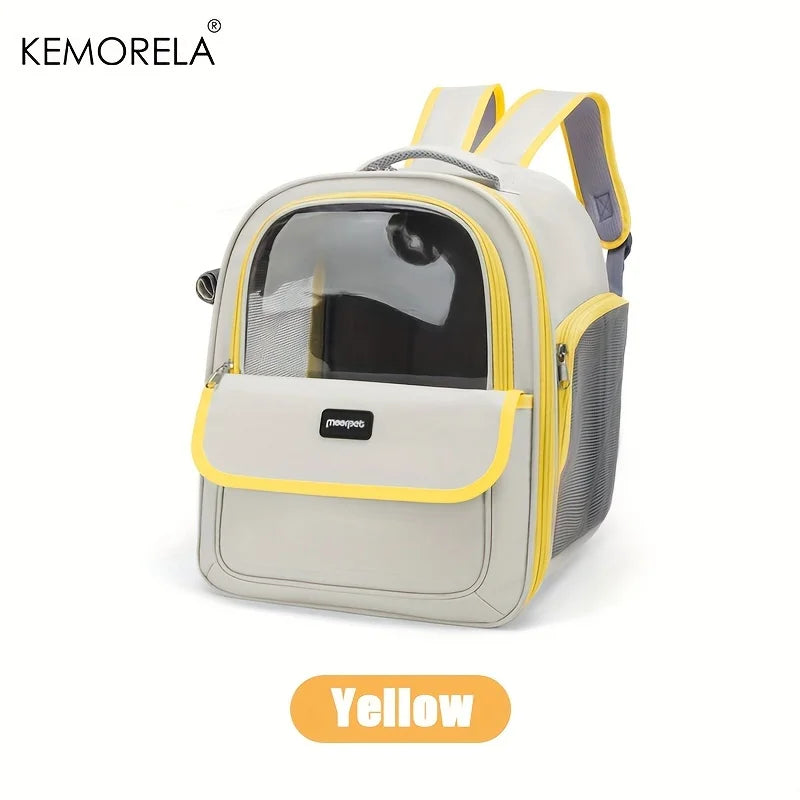 Mesh Pet Carrier Backpack for Cats & Small Dogs