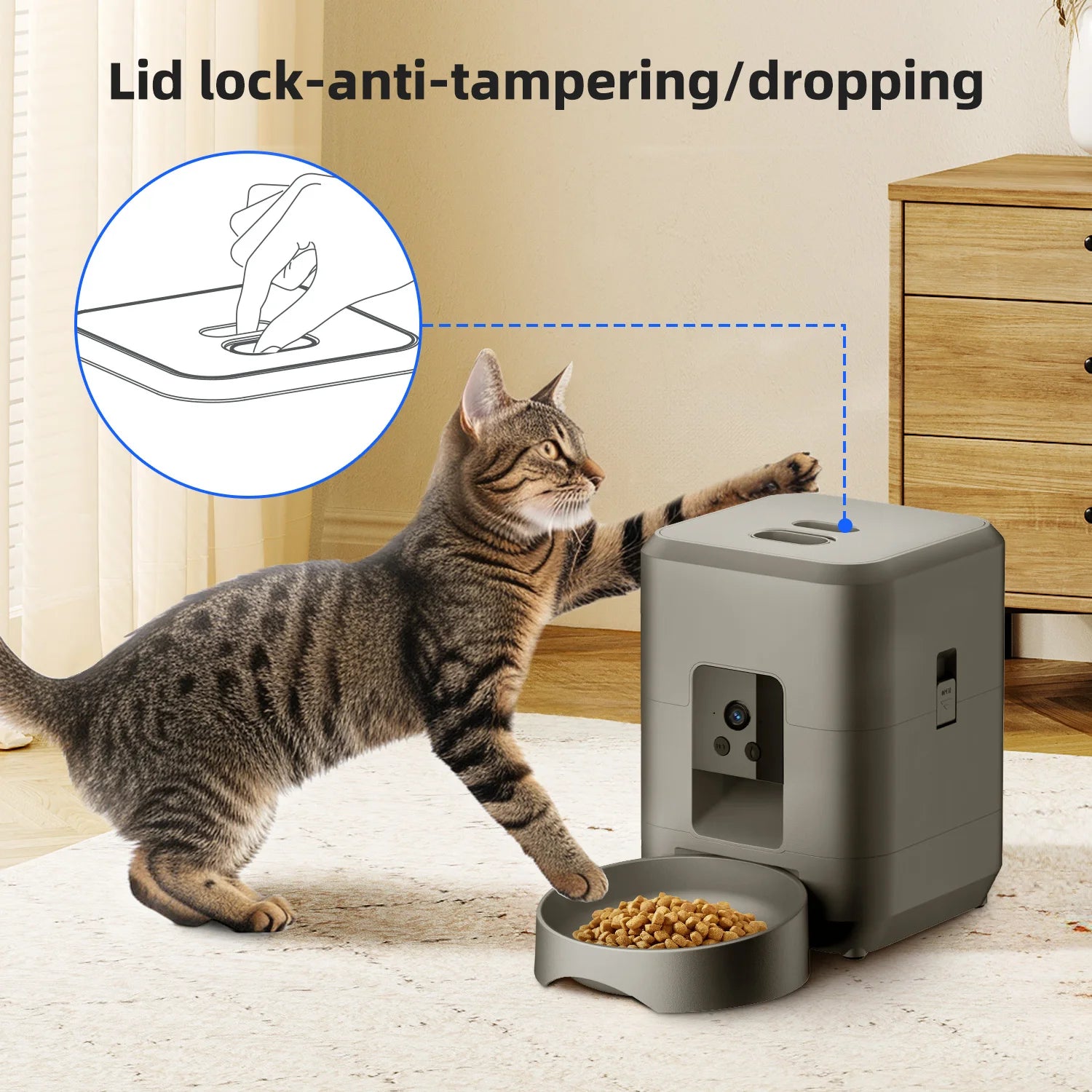 2L Smart Automatic Pet Feeder