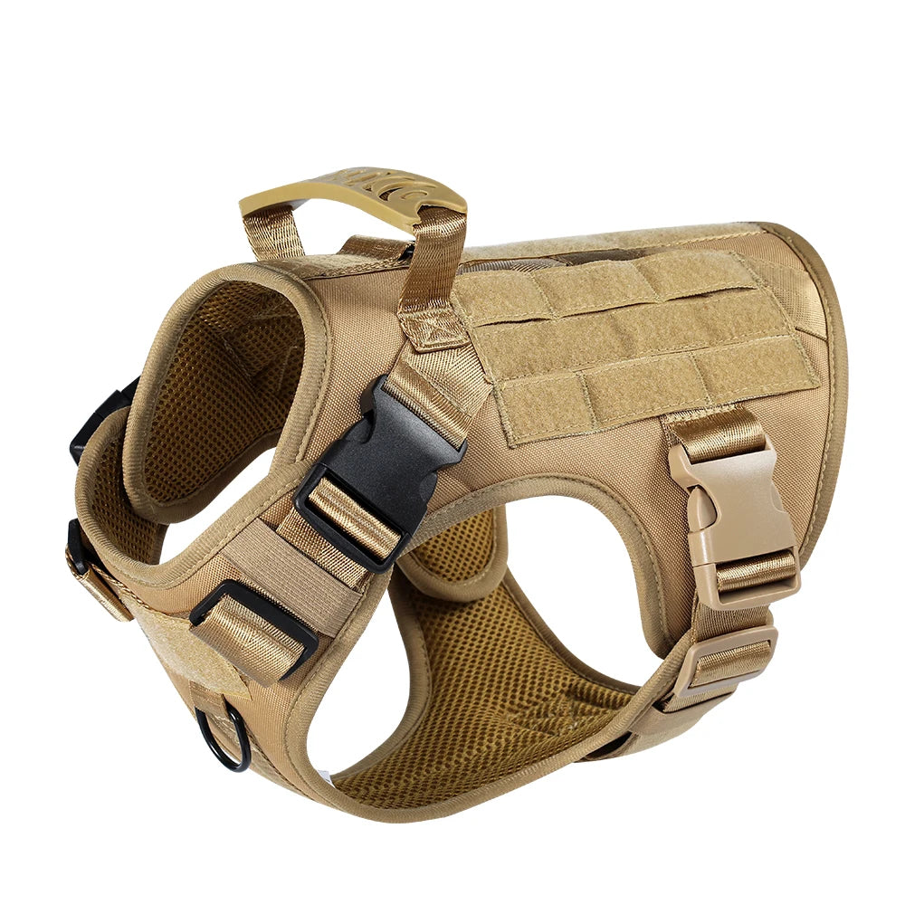 Tactical Dog Harness with Padded Handle