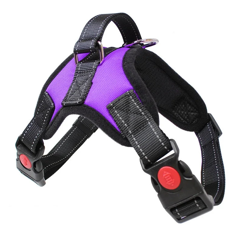 Adjustable Reflective Dog Harness with Handle