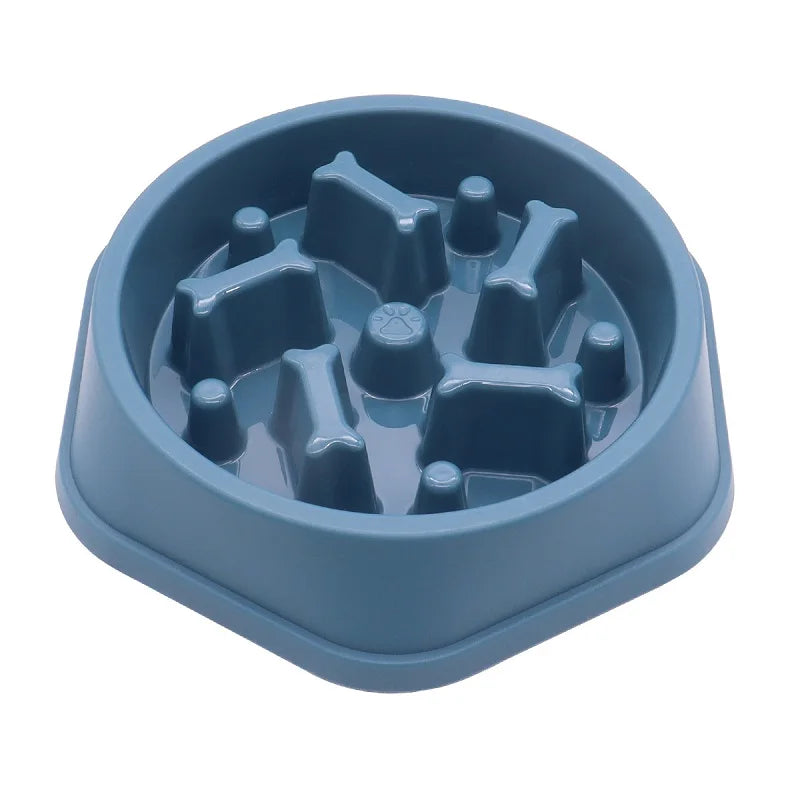 Slow Feeder Dog Bowl with Non-Slip Base