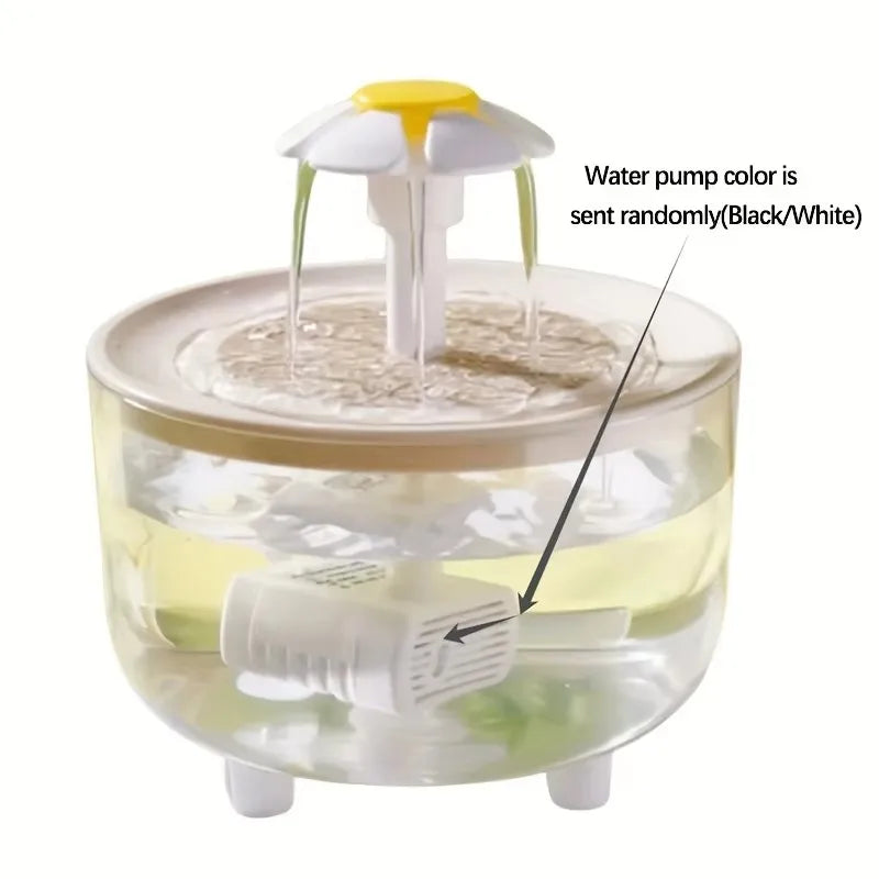 1L USB Cat Water Fountain
