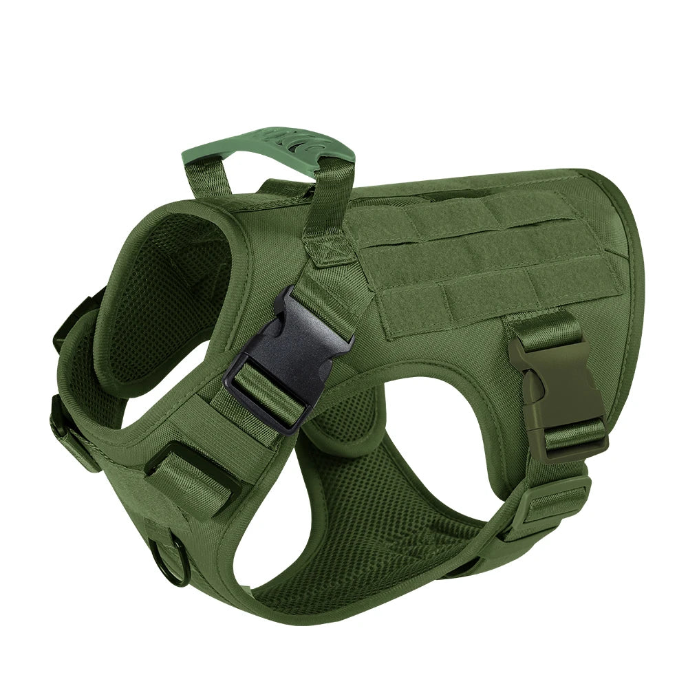 Tactical Dog Harness with Padded Handle
