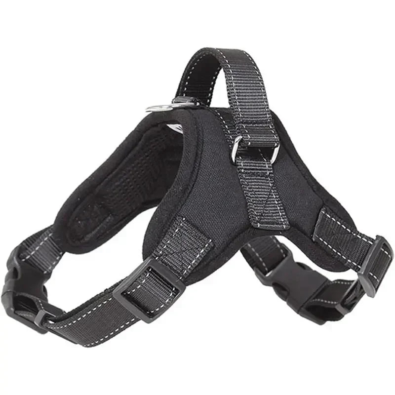 Adjustable Reflective Dog Harness with Handle