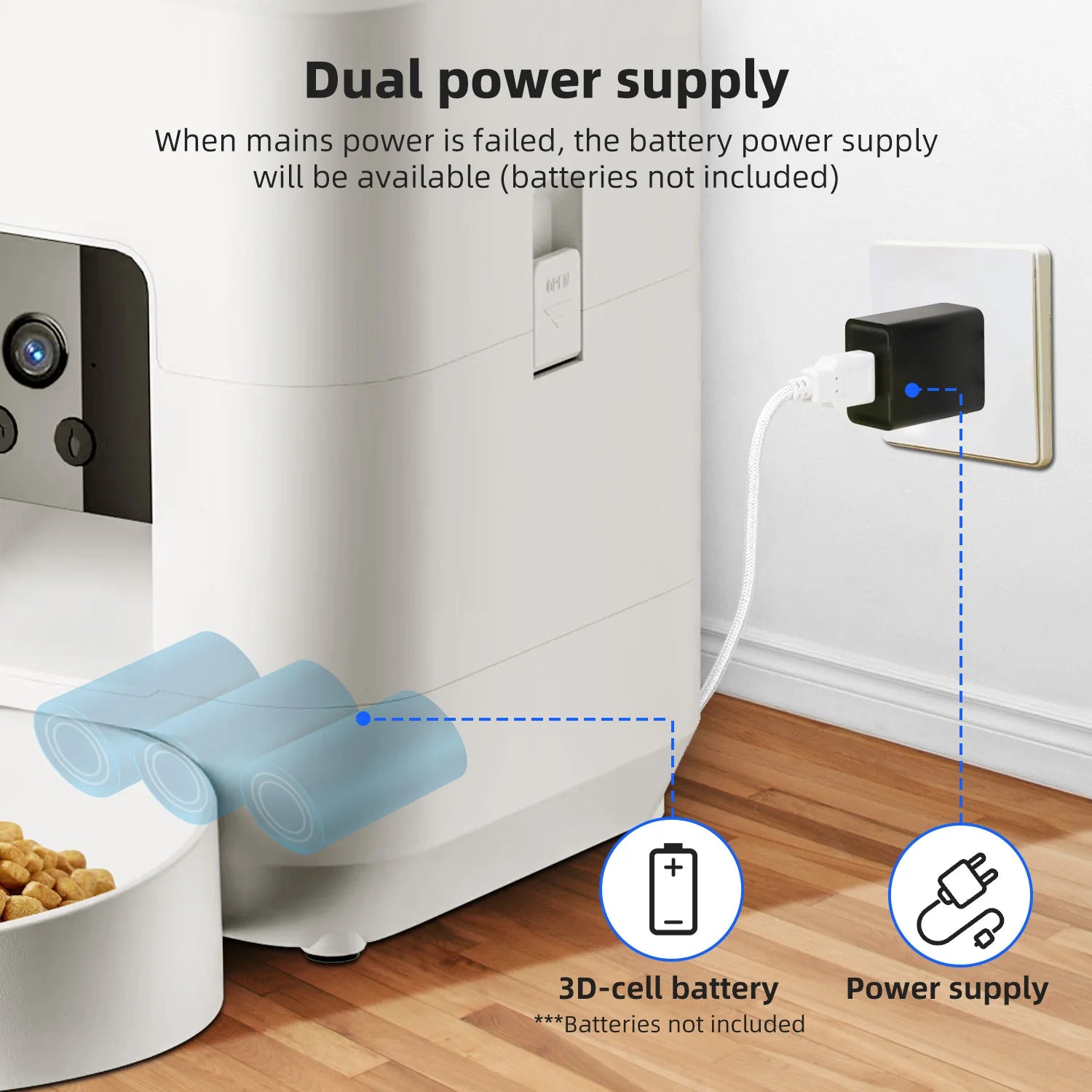 2L Smart Automatic Pet Feeder