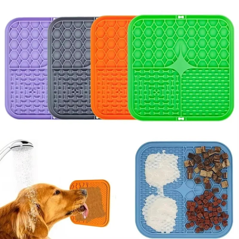 Dog Lick Mat with Suction Cups