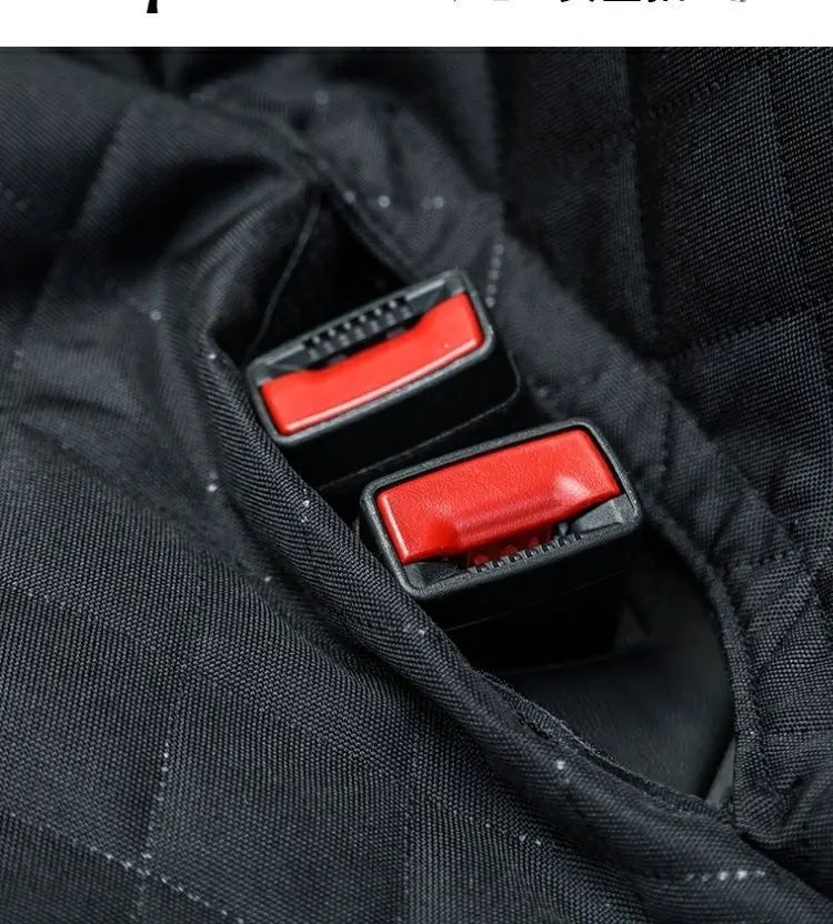 Dog Car Seat Cover with Center Armrest Access