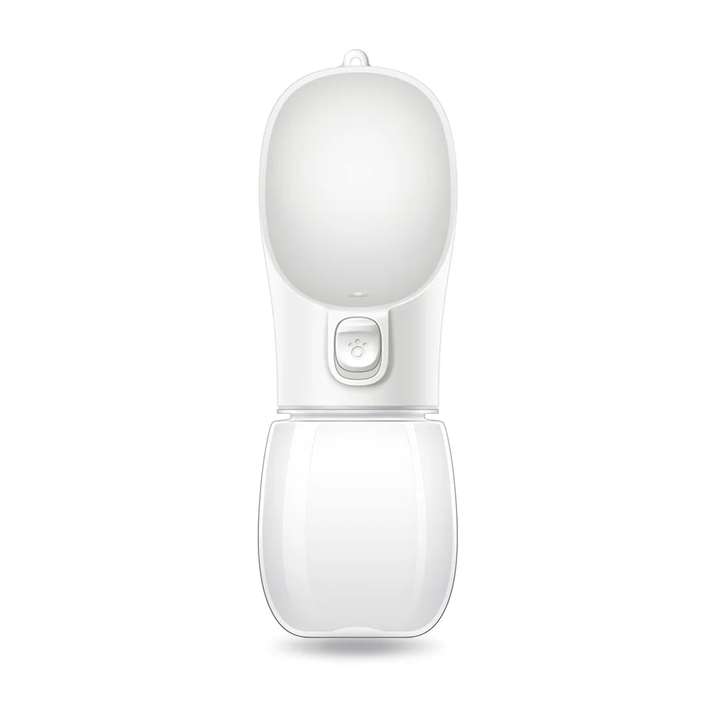 Portable Dog Water Bottle with Drinking Tray