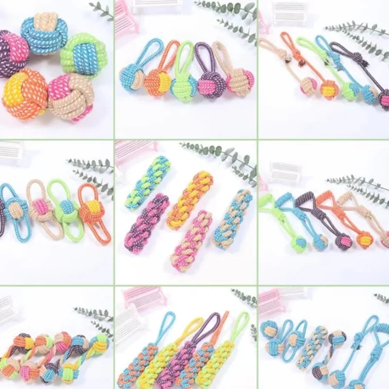 Dog Rope Toys for Tug & Supervised Play