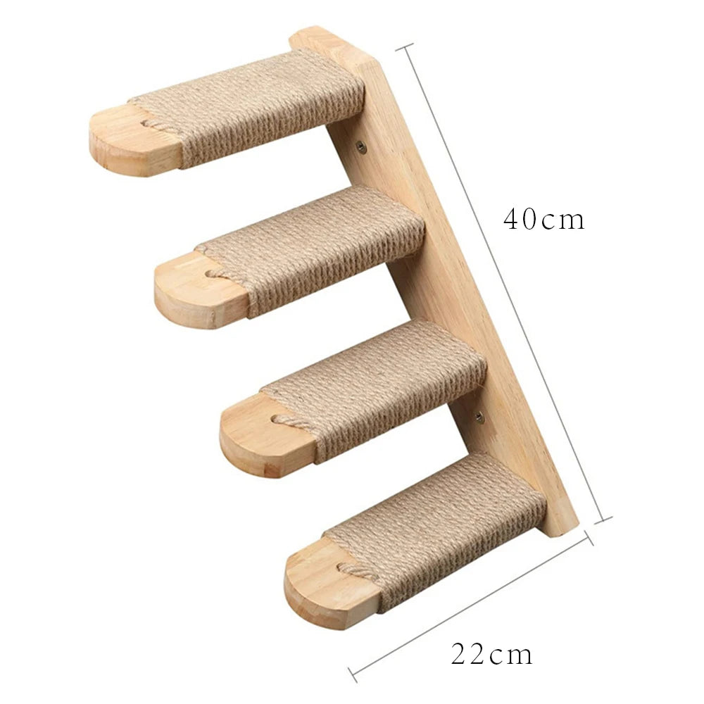 Wall-Mounted Cat Shelves & Climbing Furniture