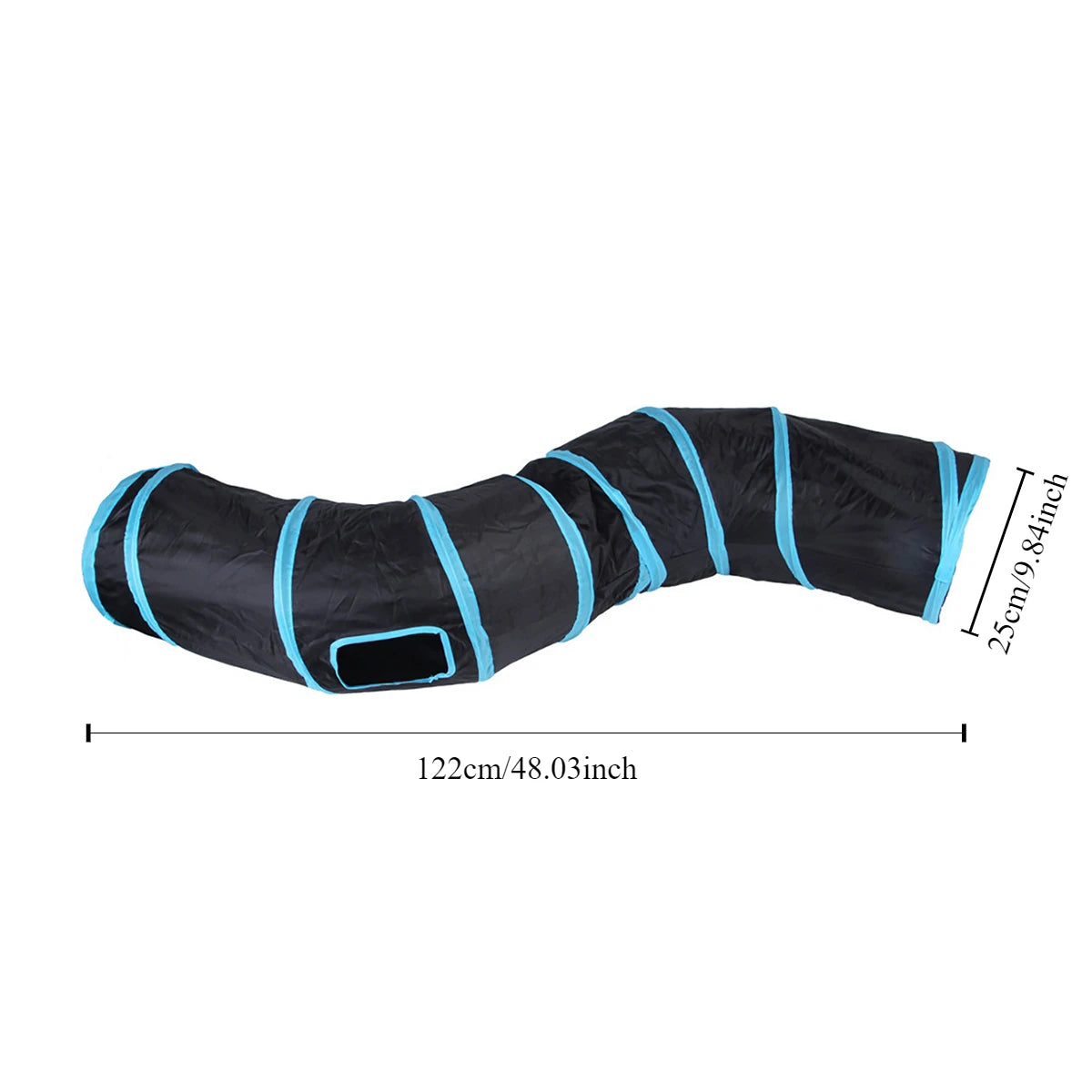 Collapsible Cat Tunnel for Indoor Play