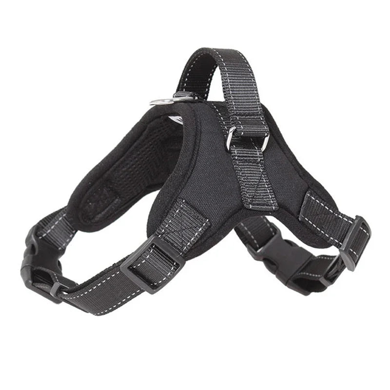 Adjustable Reflective Dog Harness with Handle